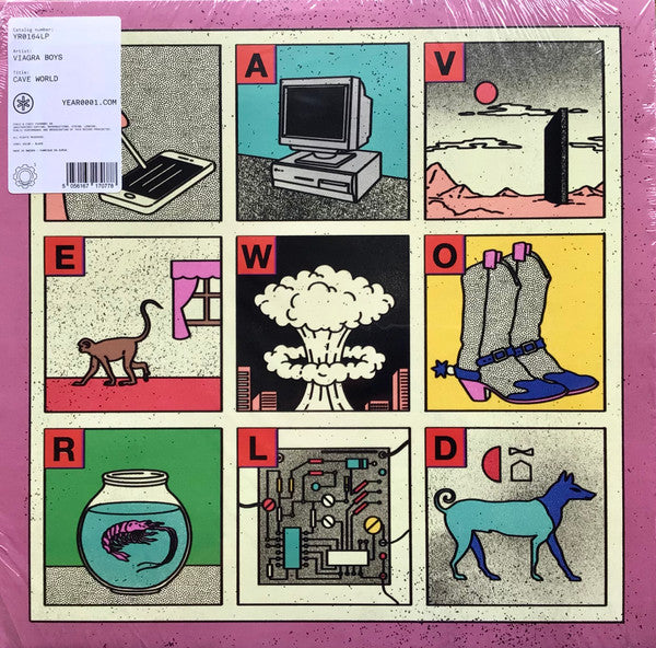 Viagra Boys : Cave World (LP, Album)