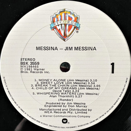 Jim Messina : Messina (LP, Album)