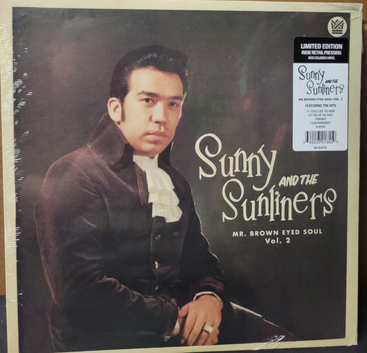 Sunny & The Sunliners : Mr. Brown Eyed Soul Vol. 2 (LP, Album, Comp, Ltd, Red)