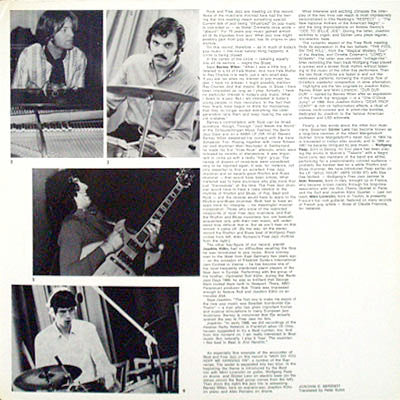 Barney Wilen And His Amazing Free Rock Band : Dear Prof. Leary (LP, Album)