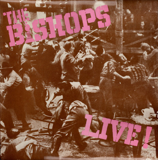 The Count Bishops : Live! (10", Album)
