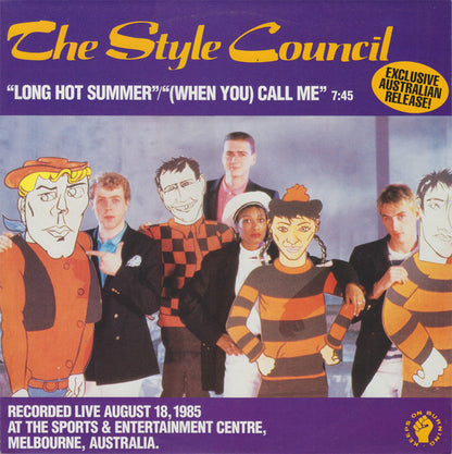 The Style Council : Long Hot Summer/(When You) Call Me (12", Single)