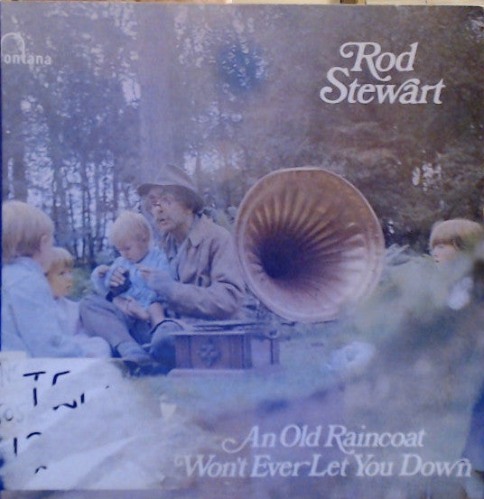 Rod Stewart : An Old Raincoat Won't Ever Let You Down (LP, Album)