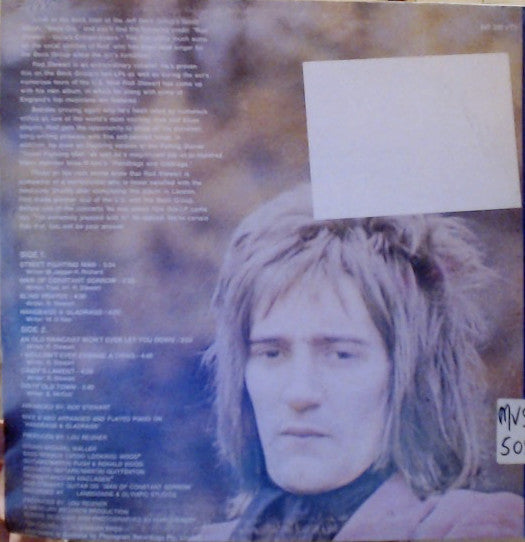 Rod Stewart : An Old Raincoat Won't Ever Let You Down (LP, Album)