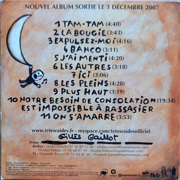 Têtes Raides : Banco (CD, Album, Promo, Car)