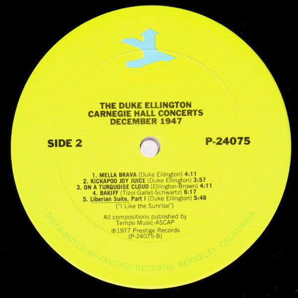 Duke Ellington And His Orchestra : December, 1947 (2xLP, Album, Mono)