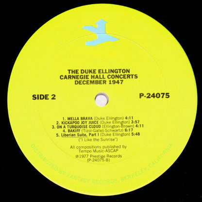 Duke Ellington And His Orchestra : December, 1947 (2xLP, Album, Mono)