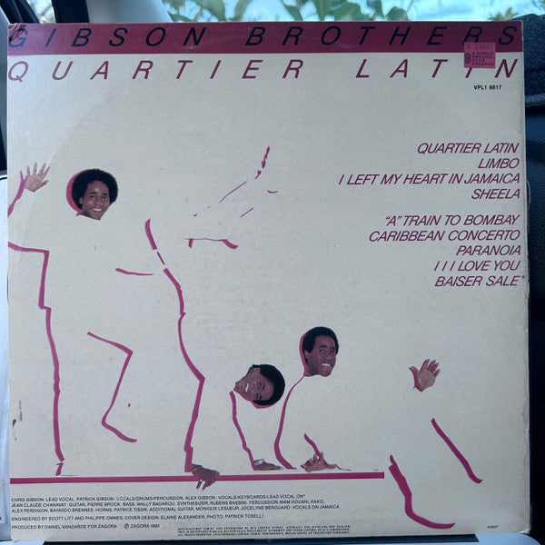 Gibson Brothers : Quartier Latin (LP, Album)