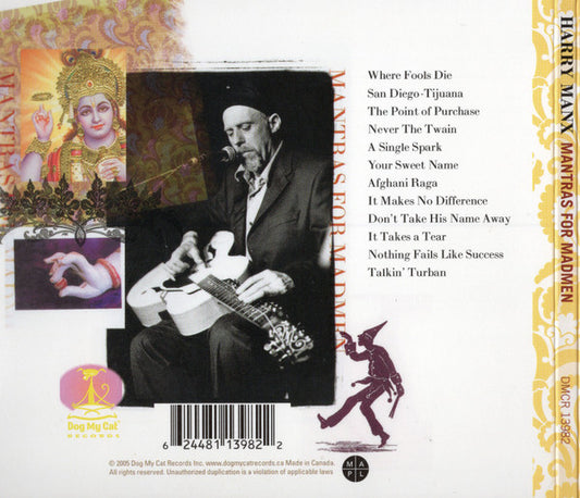 Harry Manx : Mantras For Madmen (CD, Album)