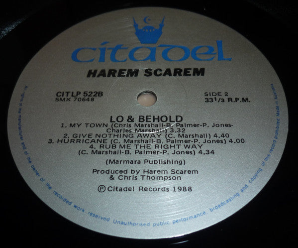 Harem Scarem (2) : Lo & Behold (LP, Album)
