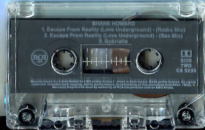 Shane Howard (2) : Escape from Reality (Love Underground) (Cass, Single, CAS)