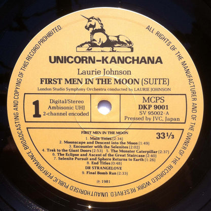 Laurie Johnson : Music From First Men In The Moon, Hedda, Captain Kronos & Dr Strangelove (LP, Amb)