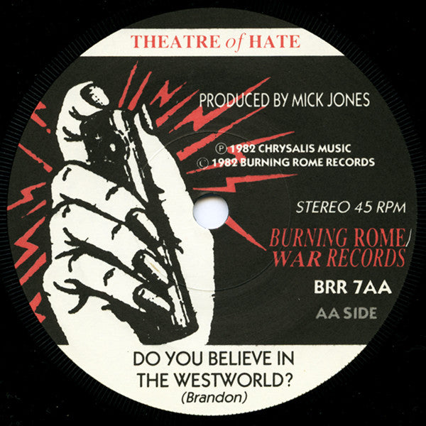 The Senate / Theatre Of Hate : Original Sin / Westworld (7", Single)