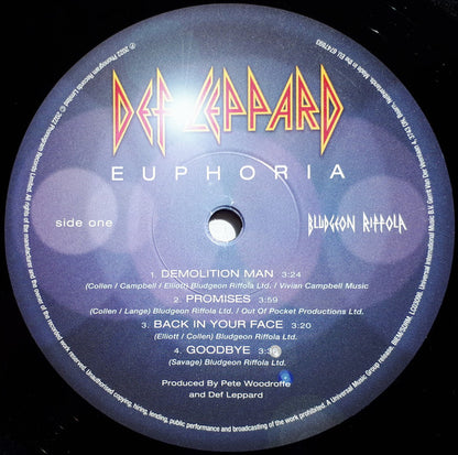 Def Leppard : Euphoria (2xLP, Album, RE)