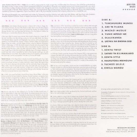 W. John Ondolo : Hypnotic Guitar Of John Ondolo (LP, Comp, Mono)