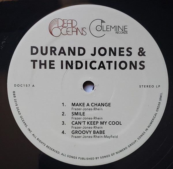 Durand Jones & The Indications : Durand Jones & The Indications  (LP, Album, RE, 180)
