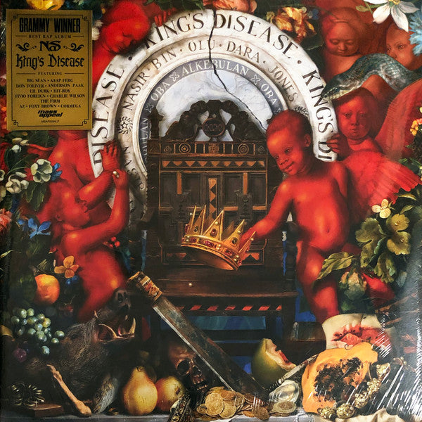 Nas : King's Disease (2xLP, Album, RE, Gat)
