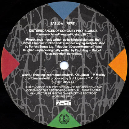 Propaganda : Wishful Thinking (LP, Album, Ltd)