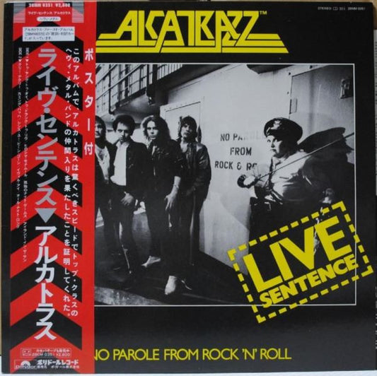 Alcatrazz : Live Sentence (No Parole From Rock 'n' Roll) (LP, Album, 1st)