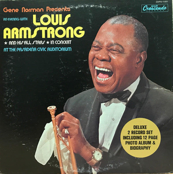 Louis Armstrong And His All-Stars : An Evening With Louis Armstrong And His All Stars (2xLP, Album)