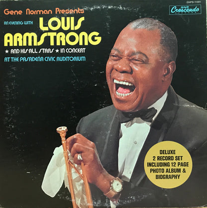 Louis Armstrong And His All-Stars : An Evening With Louis Armstrong And His All Stars (2xLP, Album)