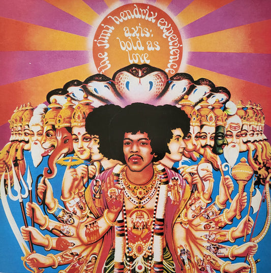 The Jimi Hendrix Experience : Axis: Bold As Love (LP, Album, RE)
