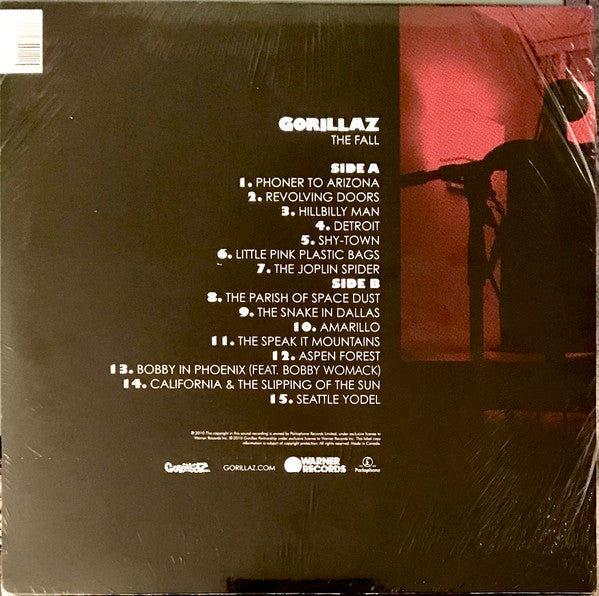 Gorillaz : The Fall (LP, Album, RE)