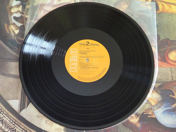 Ravi Shankar, George Fenton : Gandhi - Music From The Original Motion Picture Soundtrack (LP, Album)