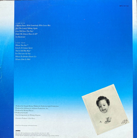 Whitney Houston : Whitney (LP, Album, Gat)