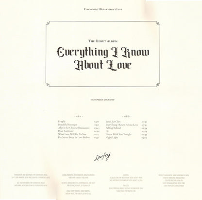 Laufey (2) : Everything I Know About Love (LP, Album)