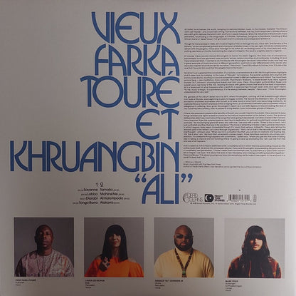 Vieux Farka Touré Et Khruangbin : Ali (LP, Album, Ltd, Jad)