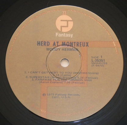 Woody Herman : Herd At Montreux (LP, Album)