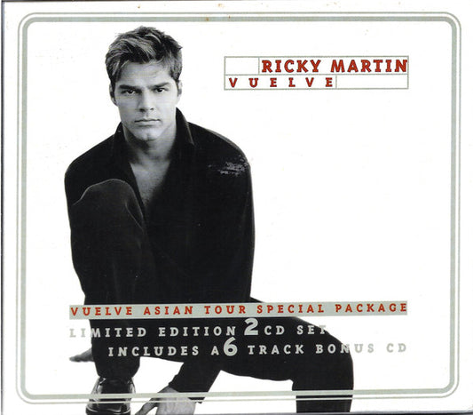 Ricky Martin : Vuelve (CD, Album, RE + CD, Comp + Ltd, Asi)