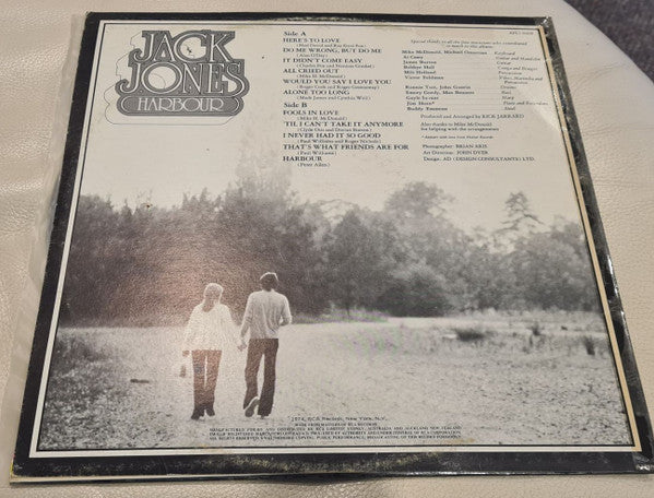 Jack Jones : Harbour (LP, Album)