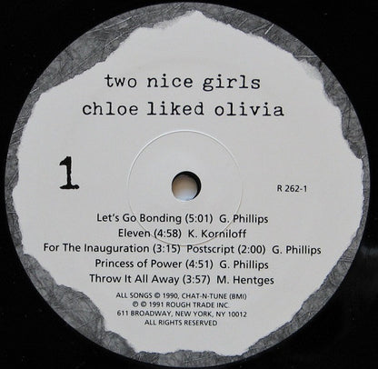 Two Nice Girls : Chloe Liked Olivia (LP, Album)