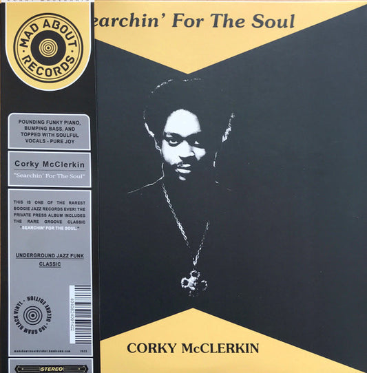 Corky McClerkin : Searchin' For The Soul (LP, Album, RE, RM, 180)