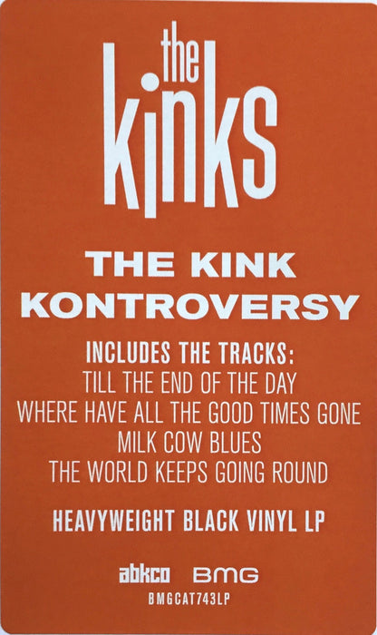 The Kinks : The Kink Kontroversy (LP, Album, Mono, RE)