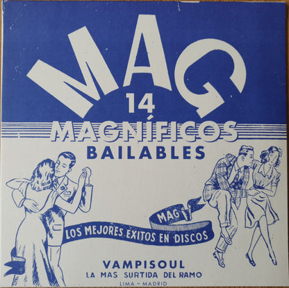 Various : 14 Magn​í​ficos Bailables (LP, Smplr)