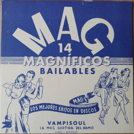 Various : 14 Magn​í​ficos Bailables (LP, Smplr)
