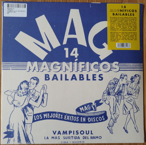 Various : 14 Magn​í​ficos Bailables (LP, Smplr)