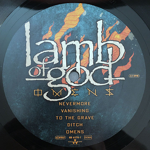 Lamb Of God : Omens (LP, Album)