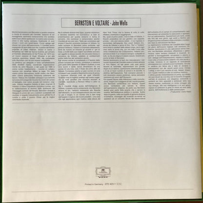 Leonard Bernstein - Jerry Hadley, June Anderson, Christa Ludwig, Adolph Green, Nicolai Gedda, Della Jones, Kurt Ollmann, London Symphony Orchestra & London Symphony Chorus, Leonard Bernstein : Candide (2xLaserdisc, 12", PAL, thr + Box)