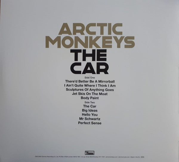 Arctic Monkeys : The Car (LP, Album)