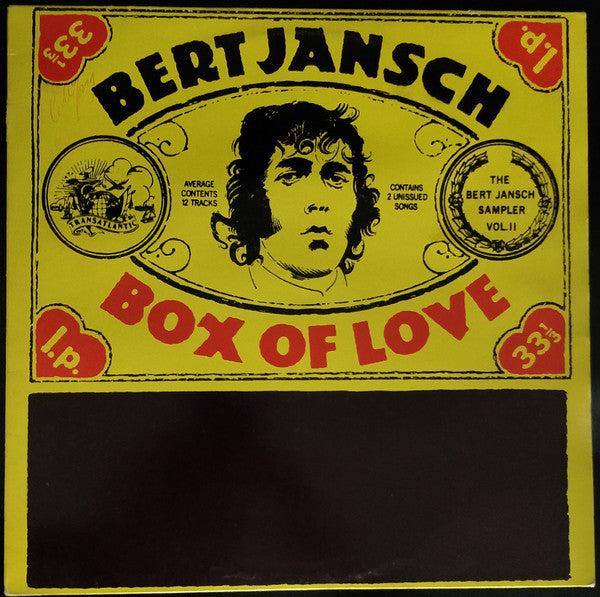 Bert Jansch : Box Of Love (The Bert Jansch Sampler Vol. II) (LP, Comp)