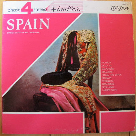 Stanley Black & His Orchestra : Spain (LP, Album, Gat)