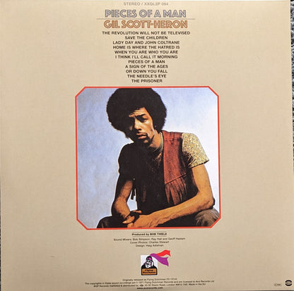 Gil Scott-Heron : Pieces Of A Man (2x12", Album, RE, RM, 180)