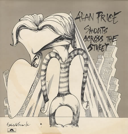 Alan Price : Shouts Across The Street (LP, Album)