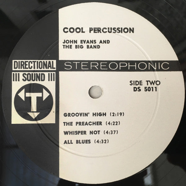 John Evans And The Big Band : Cool Percussion (LP, Album)