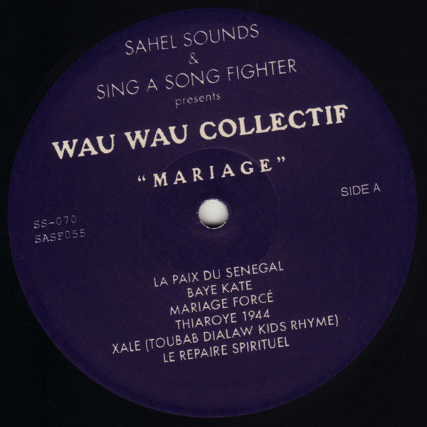 Wau Wau Collectif : Mariage (LP, Album, 160)