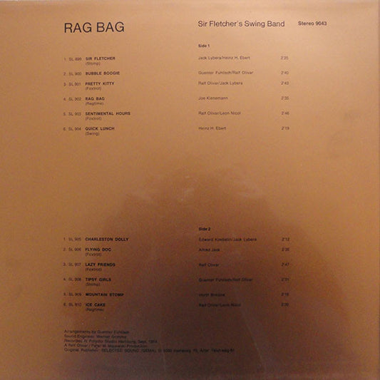 Sir Fletcher's Swing Band : Rag Bag (LP)